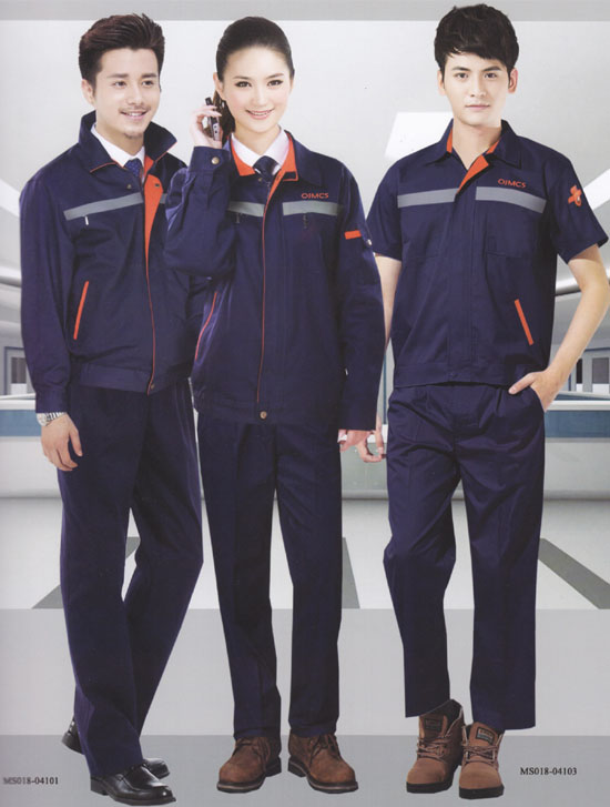 工廠工人穿什么工作服好
